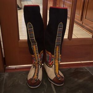 Indian Wool High Super Funky Boots!!!